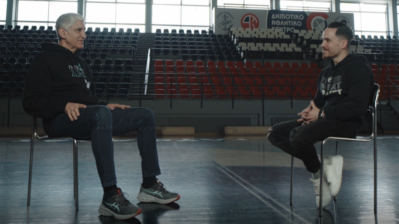 Παναγιώτης Γιαννάκης και Λευτέρης Πετρούνιας στα Sessions του Γηπέδου Ζωής